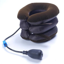Load image into Gallery viewer, Neck Traction Pillow Three Layers Pneumatic Cervical Spine