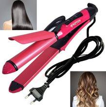 Load image into Gallery viewer, 2 in 1 Hair Straightener and Curler