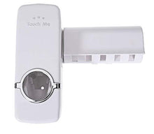 Load image into Gallery viewer, Tooth Brush Holder & Toothpaste Dispenser