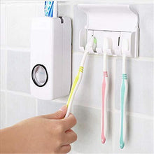 Load image into Gallery viewer, Tooth Brush Holder & Toothpaste Dispenser