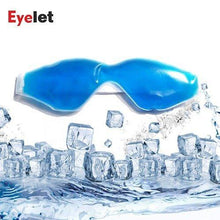 Load image into Gallery viewer, Plastic Cooling Gel Eye Mask with Stick-on Straps (Multicolour)