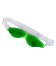 Load image into Gallery viewer, Cold Eye Mask with Stick-on Straps (Green)