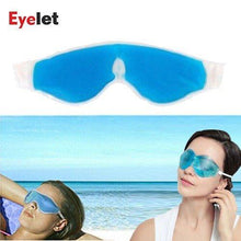 Load image into Gallery viewer, Plastic Cooling Gel Eye Mask with Stick-on Straps (Multicolour)