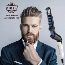 Load image into Gallery viewer, Beard & Hair Straightener Comb