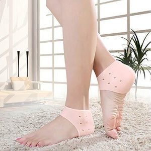 Your Brand Rich N Royal Moisturizing Skin Softening Silicone Gel Sleeve for Dry Cracked Heel Repair (Multicolour)