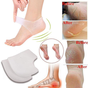 Your Brand Rich N Royal Moisturizing Skin Softening Silicone Gel Sleeve for Dry Cracked Heel Repair (Multicolour)