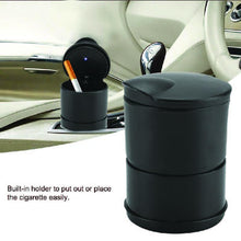 Load image into Gallery viewer, Portable LED Ashtray Cup Holder for Cars/Truck/Auto
