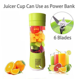 Portable Juicer - 6 Blades