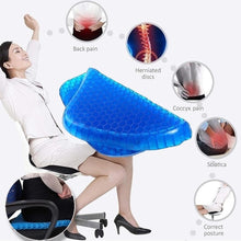 Load image into Gallery viewer, Gel Orthopedic Seat Cushion Pad (Egg Sitter)
