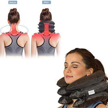 Load image into Gallery viewer, Neck Traction Pillow Three Layers Pneumatic Cervical Spine
