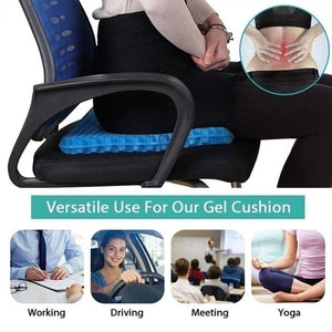 Gel Orthopedic Seat Cushion Pad (Egg Sitter)