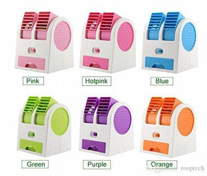 Mini Air Conditioner Water Air Cooler Powered by USB & Battery