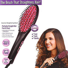 Load image into Gallery viewer, Ceramic Hair Straightener Brush
