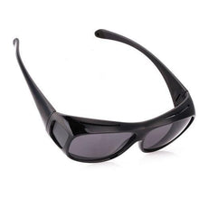 Load image into Gallery viewer, Men Night Vision Driving Anti Glare Eyeglasses HD Vision Wrap Arounds Glasses
