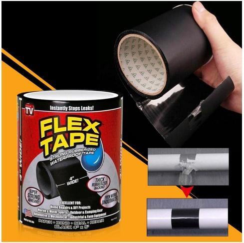 Strong Tape Flex Wide Self Fusing Wire Pipe Repair Silicone Waterproof Tape Super