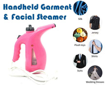 Load image into Gallery viewer, Handheld Garment &amp; Facial Electric Steamer
