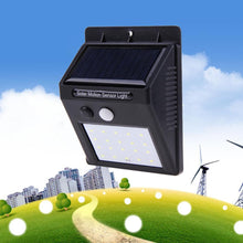 Load image into Gallery viewer, Solar Motion Sensor LED Outdoor Night Light
