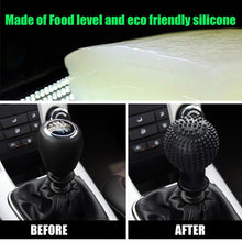 Load image into Gallery viewer, Anti-Scratch Universal Fit Silicon Gear Shift Knob Protective Cover
