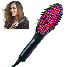 Load image into Gallery viewer, Ceramic Hair Straightener Brush
