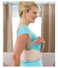 Load image into Gallery viewer, Adjustable Posture Back Support Brace Unisex
