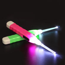 Load image into Gallery viewer, LED Flashlight Earpick with Tweezer
